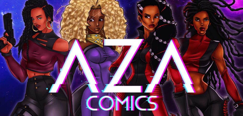 aza comics black female superheroes