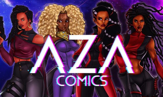 aza comics black female superheroes