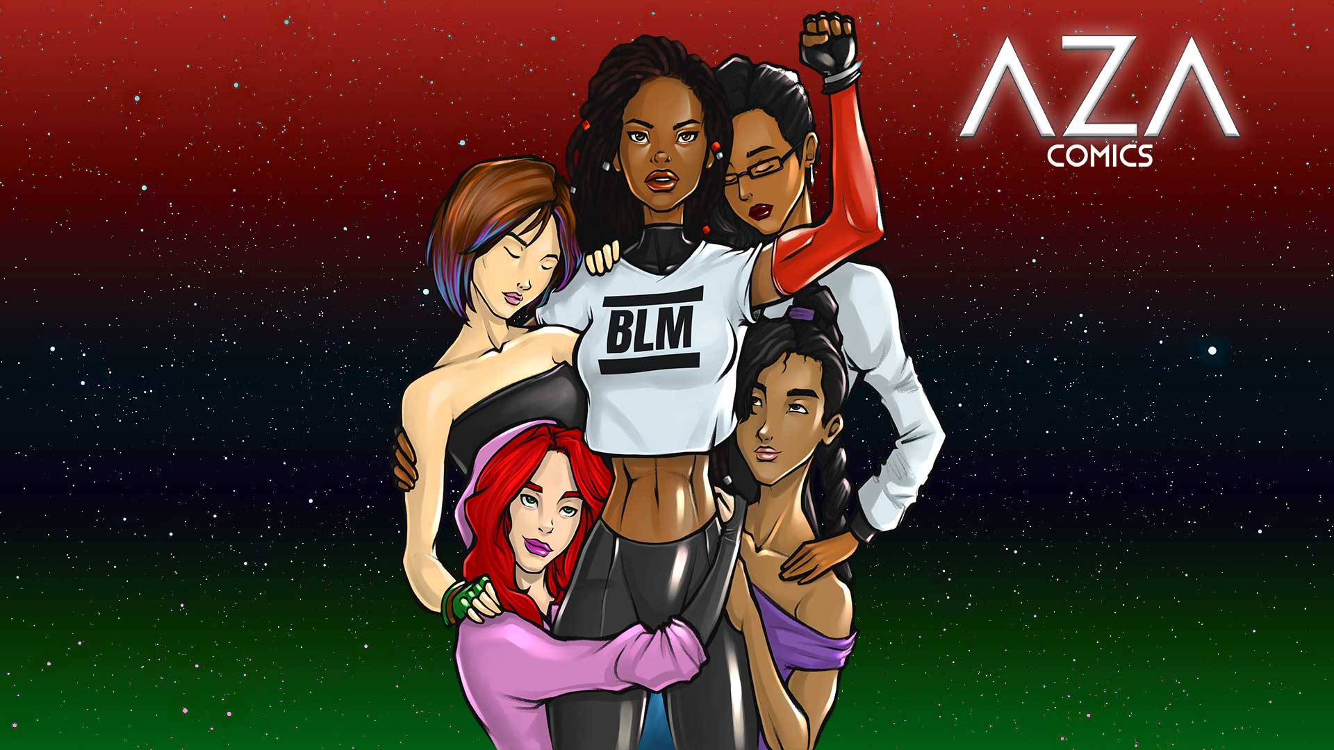 Aza-Comics-BLM-